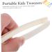 TOYANDONA 20pcs Plastic Tweezers for Kids | Child-Friendly Emergency Kit Accessories | Short Hair Tweezers for Children - Buy Online on GoSupps.com