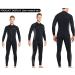 Wetsuit Pants and Tops Set 3mm Neoprene for Men, Large - Perfect for Diving, Surfing, Swimming - Black - Buy Online on GoSupps.com