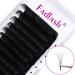 Fadlash Easy Fan D Curl 0.07 18mm Single Lashes - Natural Look Self Fanning Eye Lashes - Russian Eyelash Extensions - 18mm 0.07-D - Buy Online on GoSupps.com