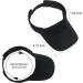 Andiceqy Sport Sun Visor Hats | Adjustable Cotton Baseball Cap | Dark Black - Buy Online on GoSupps.com