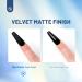 Aokitec Matte Dip Top Coat - 15ML Long-Lasting Matte Gel for Dip Powder Manicure | Velvet Finish for Salon & DIY Use | Perfect for Nail Art - Buy Online on GoSupps.com