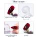 EBANKU French Tip Nail Stamp Set - 3PCS Clear Silicone Stamping Kit with 6PCS Replaceable Heads and Scrapers for DIY French Manicure at Home - Buy Online on GoSupps.com