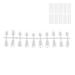 Nail Display Plastic Fake Nail Tips Easy To Coloring for Nail Salon for Manicure Store for DIY Nail Art for Family