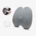 Lumbar Support Pillow | Breathable Lumbar Support Cushion Soft Sponge Auto Seat Back Support for Driving Seat Summer Ergonomic Design Gray - Buy Online on GoSupps.com
