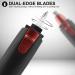 Portable Nose and Ear Hair Trimmer - Stainless Steel Waterproof Dual Edge Blades for Men & Women | Perfect Gifts for Father & Boyfriend - Buy Online on GoSupps.com