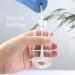 VHOPMORE 8 Pcs Travel Size Hand Sanitizer Bottles with Keychain Holder - 2 oz Leakproof Refillable Squeeze Containers for Backpack - Buy Online on GoSupps.com