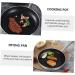 Zerodeko Flat Skillet Cooking Tool 1 PC Aluminum Steak Skillet Tool Universal Flat Bottom Wok Frying Pot Silver 39.5X20CM - Buy Online on GoSupps.com
