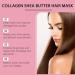 WDXIA Shea Butter Collagen Hair Mask Nourishing Collagen Hair Mask Deep Conditioning Repairing Hair Mask for Dry Damaged Frizzy Hair - Buy Online on GoSupps.com