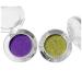 zutaa 2Pcs Optical Eyeshadow Highly Pigmented Polychrome Metallic Eyeshadow Palette Eye Glitter Makeup Cosmetics