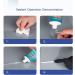 Waterproof Underwater Adhesive Tape - Self-Adhesive Sealing Solution (2 Pcs) | Nano-Clever Transparent - Buy Online on GoSupps.com