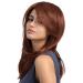 Buy BGHJUE Brown Medium Long Synthetic Wig for Women | Natural Blend Human Hair Party Wig - Buy Online on GoSupps.com