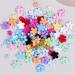 Dornail 12-Grid 3D Flower Nail Charms - 12 Colors Acrylic Flower Nail Art Accessories for DIY Designs & Decorations - Buy Online on GoSupps.com