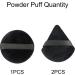 Velour Powder Puff Set for Contouring - 3pc Triangle & Round Makeup Puffs - Buy Online on GoSupps.com