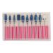 Life 10Pcs Nail Drill Bits Set - Tungsten Acrylic File Bits for Manicure Pedicure - Nail Grinding Head Fine Grit for Acrylic Gel Nails - Buy Online on GoSupps.com