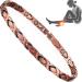 Copper Magnetic Bracelet Anklet Magnetic Anklets for Women's Copper Jewelry with Adjust Tool