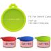 Yobbai 6 Pack Cat Food Can Lids - BPA Free Silicone Covers for Cat Food Cans - Buy Online on GoSupps.com