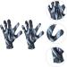 Mikinona 1 Pair Moisturizing Hand Softening Gloves Hydrating Glove Hand Spa Gloves Hand Cream for Dry Hands Moisturizing Gloves Hand Care Gloves Aluminum Platinum Paper - Buy Online on GoSupps.com