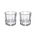 FRCOLOR 2 Pieces Nail Art Clear Glass Crystal Cup Bowl Dappen Dishes Cup Acrylic Glass Jar for Nail Art Manicure Care Tools