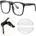Shulllin Self-Adhesive Silicone Nose Pads for Glasses | Anti-Slip Soft Nasal Pads for Comfort | 20 Couples - Buy Online on GoSupps.com