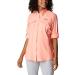 Columbia Women's W Skiff Guide Long Sleeve Shirt - Tiki Pink, Large - Buy Online on GoSupps.com