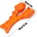 Xebular Relieflylab Trapezius Stretcher - Therapy Point Massage Device for Neck & Shoulder Relaxation (Orange) - Buy Online on GoSupps.com