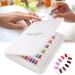 Noverlife Upgraded 120 Nail Colors Chart Display Book - No Glue Needed, White Nail Sample Book with Tips - Nail Polish Display & Sample Set - Buy Online on GoSupps.com