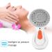 Scalp Massager for Hair Growth Electric Silicone Scalp Exfoliator Manual Shampoo Brush Head Massaging Brush Vibration Scrubber Stress Relieve - Buy Online on GoSupps.com