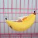 Banana Hamster Bed House Hammock Small Animal Warm Bed House Cage Nest Hamster Accessories for Sugar Glider Hamster Small Bird Pet - Buy Online on GoSupps.com