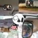 Adjustable Back Seat Baby Mirror | 360 Rotating Car Rear View Mirror for Toddlers & Children - Black (88x55mm) - Buy Online on GoSupps.com