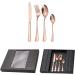Cutlery Set Cutlery Sets 16 Piece Hand Washable Reusable Perfect for Any Occassion Kitchenware (Size : Gold) - Buy Online on GoSupps.com