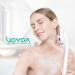 VOYOR Rechargeable Electric Body Brush for Shower - Exfoliating Bath Brush with Long Handle for Deep Cleansing and Massaging - Pink - Buy Online on GoSupps.com