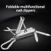 Nail Clippers Portable Multifunctional Fingernail Cutting Folding Single Nail Clippers with Scissors Keychain Household (Color : Six in One) - Buy Online on GoSupps.com