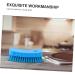 minkissy Nail Brush Nail Cleaner Brush Nail Clean up Brush Shoe Cleaner Shoes Cleaner Fingernail Scrub Nail Scrubbing Brush Toe Brush Small Brush Food Grade Polypropylene 11.5x5cm Blue - Buy Online on GoSupps.com