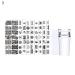 Shop Hislaves 1 Nail Plate DIY - Premium Steel Nail Stamping Set for Flawless Designs | International Shipping Available - Buy Online on GoSupps.com