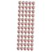40 Pcs Flocked Strawberry Accessories Earring Sweet Child 2.4X1.8CMx3pcs As Shownx3pcs