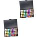 Beavorty 2pcs 40 Matte Eyeshadow Eye Shadow Tray Earth Tones 1 count (Pack of 1) As Shownx2pcs - Buy Online on GoSupps.com