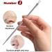 Ellolife 5-Pack Blackhead Remover Set - Stainless Steel Comedone Squeezer Kit for All Skin Types | Acne and Whitehead Extraction - Buy Online on GoSupps.com