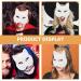 JoinPaya Cat Fox Blank Masks - Hand-Painted Animal Masks for Parties - 8 Pack 7.47 inches - Buy Online on GoSupps.com