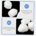minkissy 12 Absorbent Cotton Balls Small Cotton Balls Make up Cotton Balls Disposable Sterilized Cotton Balls Supplies White Ordinary Cotton First Aid Supplies - Buy Online on GoSupps.com
