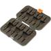 Allen Company Titan Broadhead Box & Caddy - Holds 6 Broadheads - Up to 1-3/8 Width - Gray/Orange - One Size - Buy Online on GoSupps.com