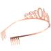 Frcolor 40th Birthday Tiara - Rose Gold Crystal Rhinestone Princess Crown for Women - Buy Online on GoSupps.com
