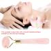Natural Rose Quartz Face Roller - Slimming Beauty Massage Tool for Skin Care & Relaxation - Buy Online on GoSupps.com