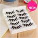 5 Pairs Japanese Makeup False Eyelashes - Long Thick Natural Fake Lashes for Stunning Beauty | DIY Eye Lash Extensions - Buy Online on GoSupps.com