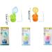 Spill Proof Water Bottle Straw Cap Portable SodaWater Bottle Twist Cover Cap with Straw for Children Adults - Buy Online on GoSupps.com