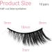 couduan 10 Pairs Lashes Fluffy Wispy Lash Clusters False Eyelashes Strip Fake Glue Eyelash Natural Wispies Effect Natural Mascara Set Fad Eyelure Girl Voluptuous Curl Makeup(Black) - Buy Online on GoSupps.com