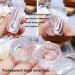 Caruncoo Wood Grain Contact Lens Case - Portable Travel Contact Box with Mirror - Elegant Brown (4-Pack) - Buy Online on GoSupps.com