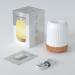 Premium Wood & White Pattern Oil Diffuser - Stylish Aromatherapy for Home & Office - Buy Online on GoSupps.com