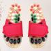 Relief Size Slippers for Neuropathy - Jade Massager & Acupuncture Point Sandals | Shiatsu Foot Pain Relief - Size 37-38 - Buy Online on GoSupps.com