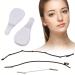 Courti 40pcs Face Lift Tape Lift Face Sticker Invisible Walking Face Sticker Face Lift Band Invisible thin face sticker V-shape Face Make-up Face Tools for Face