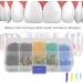 800 Plastic Tooth Wedges - 4 Sizes for Dental Restoration | Disposable Tooth Spacers & Matricile Wedges - Buy Online on GoSupps.com